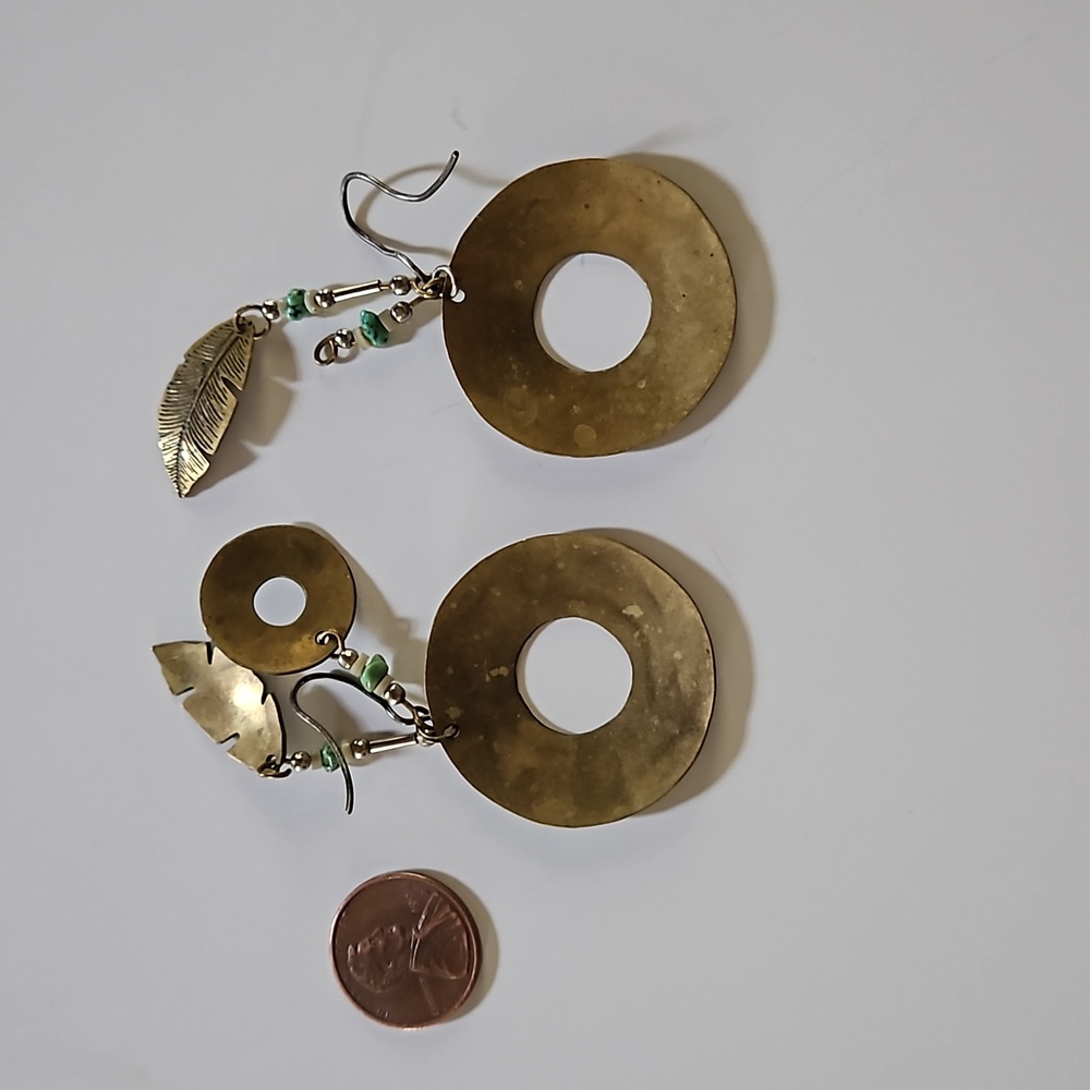 Indigenous Designed Pisces Fish Earrings - image 5